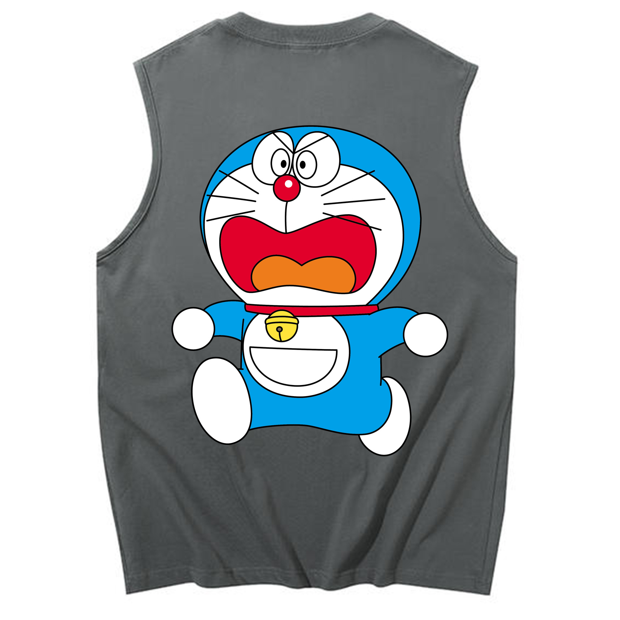 （画像用） ドラえもん Doraemon コットン100％タンクトップ（背面プリント）